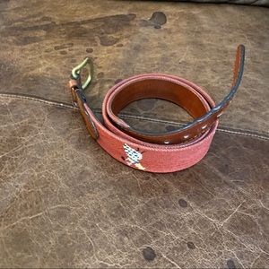 COPY - Smathers&Branson Winged Foot belt sz 36 waist